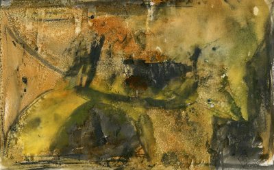 Landschaft,
          Aquarell